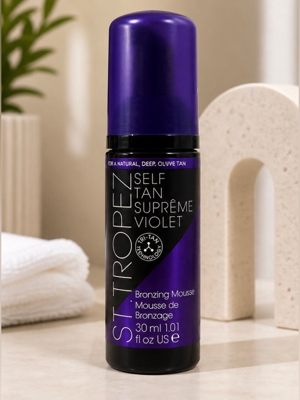 St Tropez Self Tan Supreme Violet Bronzing Mousse 30ml Mini Travel Size